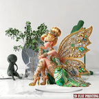 Flower Fairy Elf Acrylic Bedroom and Living Room Home Decoration