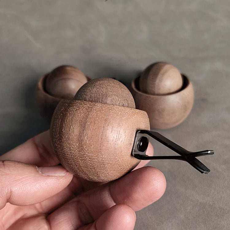 Natural Wooden Essential Oil Diffuser for Car and Home Mini Cute Fragrance Diffuser for Bedroom Living Room