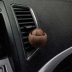 Natural Wooden Essential Oil Diffuser for Car and Home Mini Cute Fragrance Diffuser for Bedroom Living Room