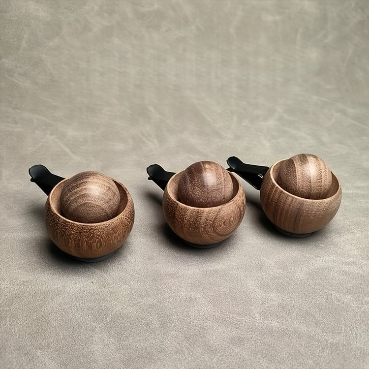Natural Wooden Essential Oil Diffuser for Car and Home Mini Cute Fragrance Diffuser for Bedroom Living Room