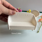 Dollhouse Coffee Table and Chair Decoration Sets Ideal for Kitchens Bedrooms and Miniature Home Decor