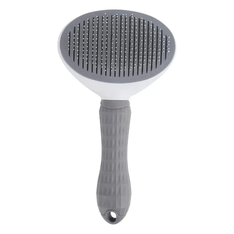 Self Cleaning Pet Brush for Dogs and Cats Gentle Deshedding Grooming Comb