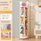 Household Storage Box for Toys Transparent Toy Storage Bucket for Kids and Dolls