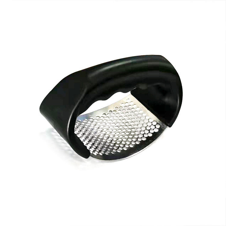Stainless Steel Garlic Press Crusher Manual Mincer for Chopping Garlic Fruits and Vegetables Essential Kitchen Gadget
