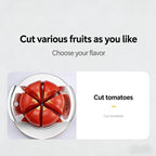 Kitchen Gadgets Stainless Steel Apple Cutter Vegetable Fruit Slicer Corer Divider with Comfort Handle Essential Tools