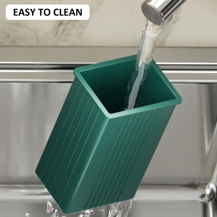 Space Saving Multi Function Kitchen Knife Holder and Cutlery Drainer Rack PP Utensil Organizer