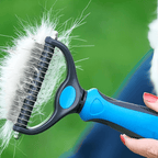Pro Grooming Brush for Dogs and Cats Detangling Undercoat Hair Removal Pet Grooming Comb